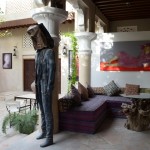 XVA art hotel dubai courtyard