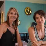 Emmanuelle Sawko and Alexandra de Montaudouin in Comptoir 102, Dubai